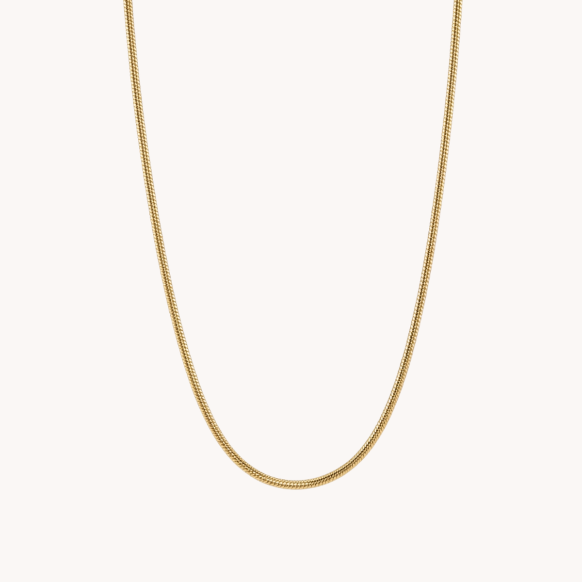 Collana Snake Sottile per Ciondoli oro - VANDEM
