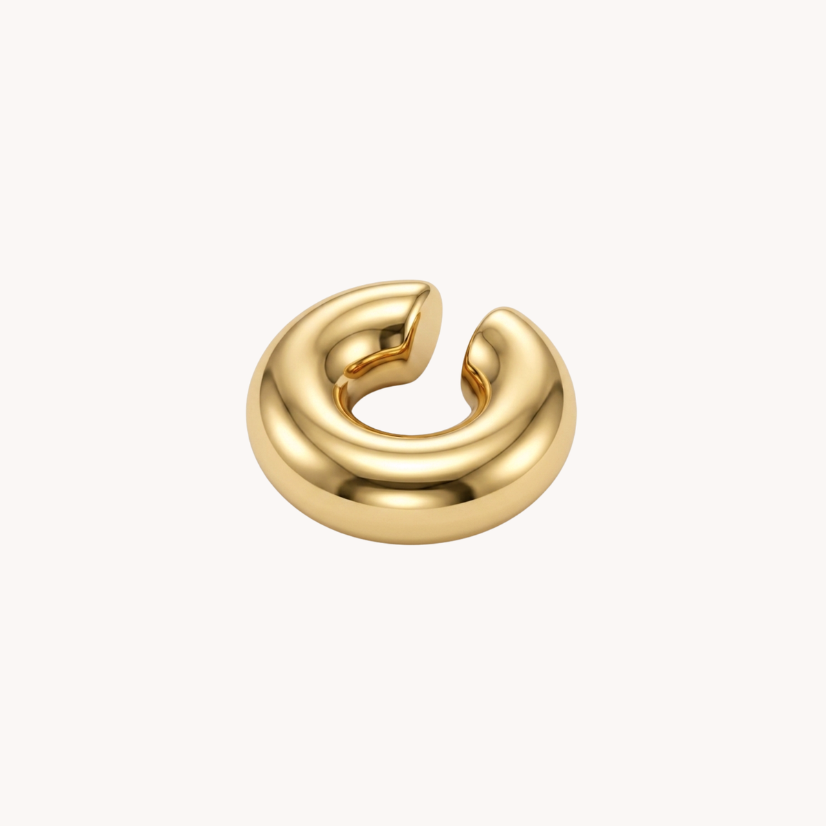 Ear Cuff Bold Fascia Larga Oro - VANDEM