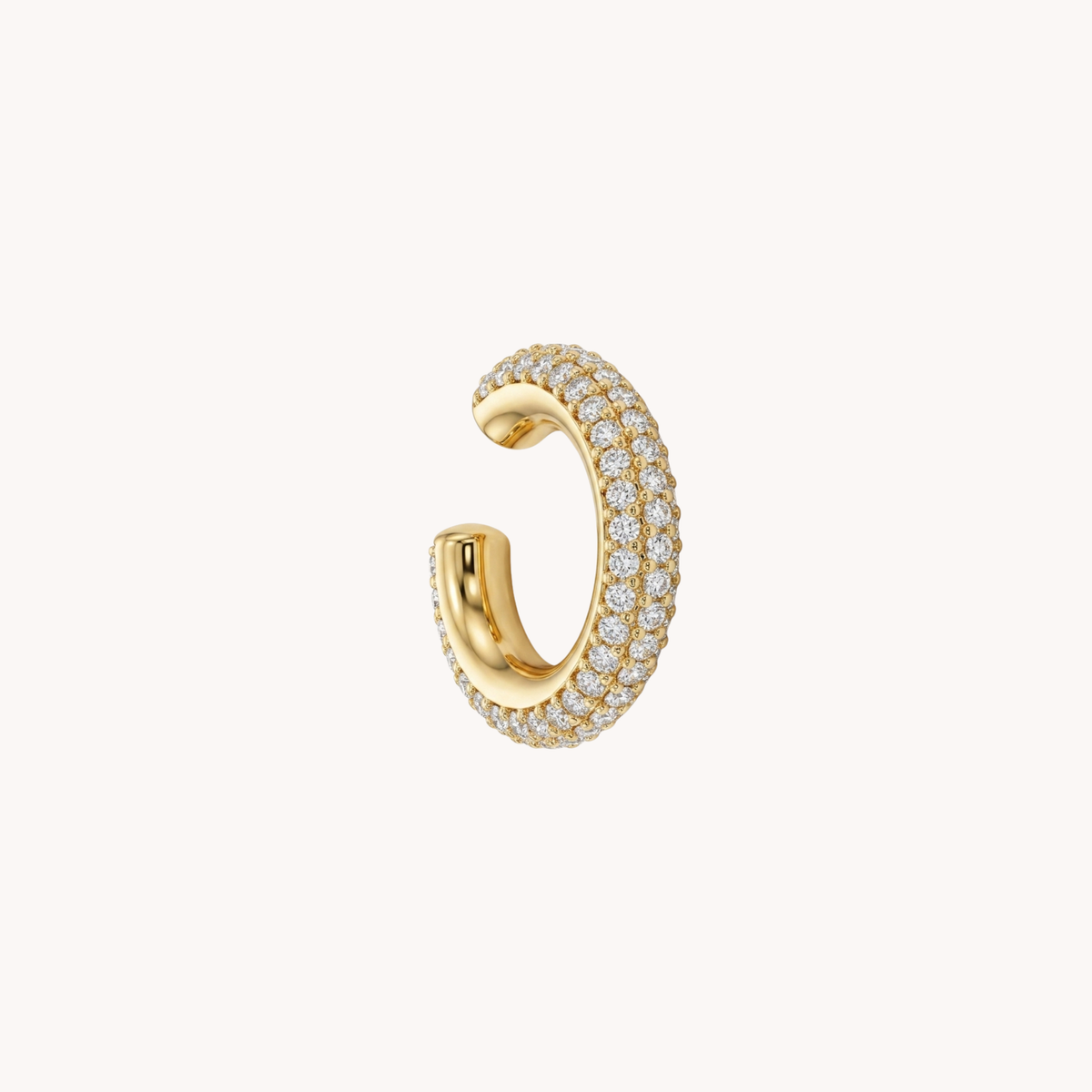 Ear Cuff Sparkling Oro Pavé di Zirconi - VANDEM